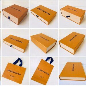 Louis Vuitton Boxes, Bags and Ribbons in Small, Medium, Large sizes (Authentic)